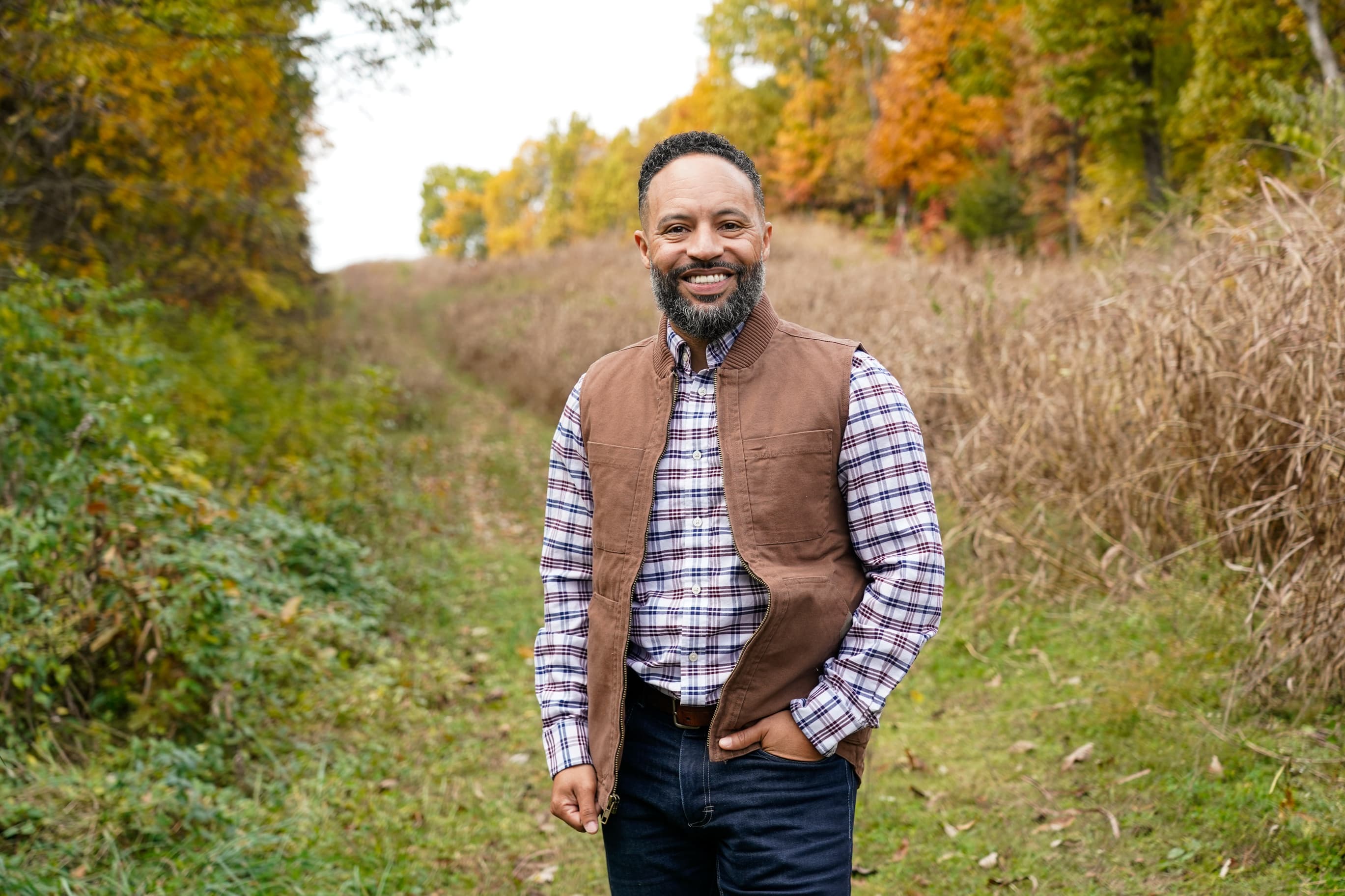 Erik Murray traveling Kansas, talking with neighbors